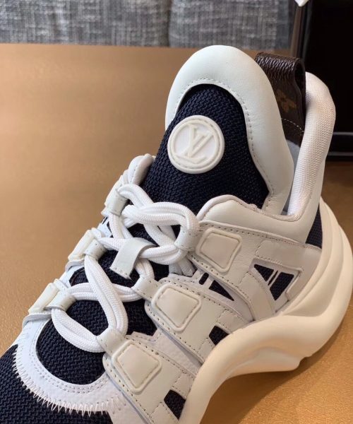Louis Vuitton LV Archlight Sneaker Mix Of Materials Navy Blue For Women LV