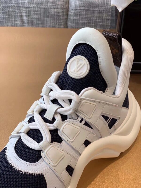 Louis Vuitton LV Archlight Sneaker Mix Of Materials Navy Blue For Women LV