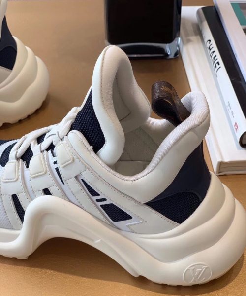 Louis Vuitton LV Archlight Sneaker Mix Of Materials Navy Blue For Women LV