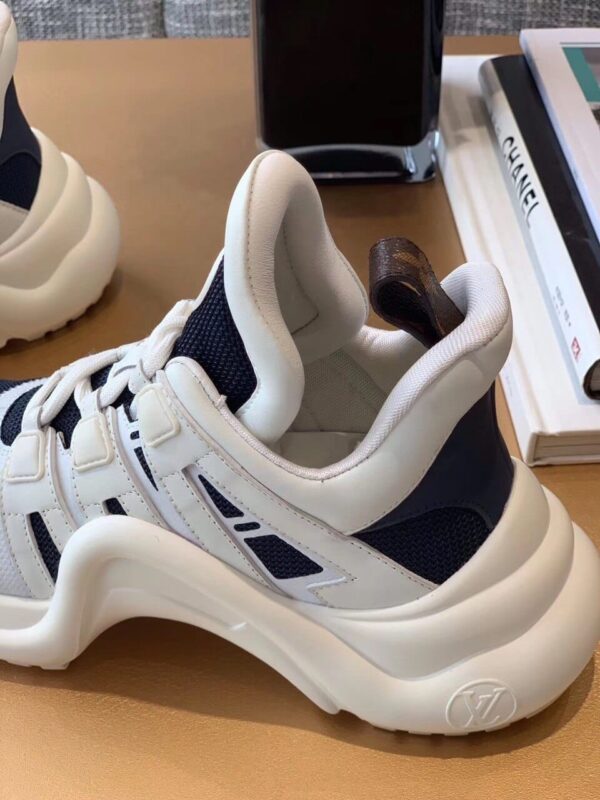 Louis Vuitton LV Archlight Sneaker Mix Of Materials Navy Blue For Women LV
