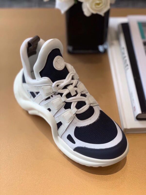 Louis Vuitton LV Archlight Sneaker Mix Of Materials Navy Blue For Women LV