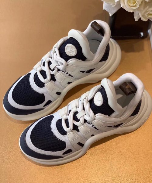 Louis Vuitton LV Archlight Sneaker Mix Of Materials Navy Blue For Women LV