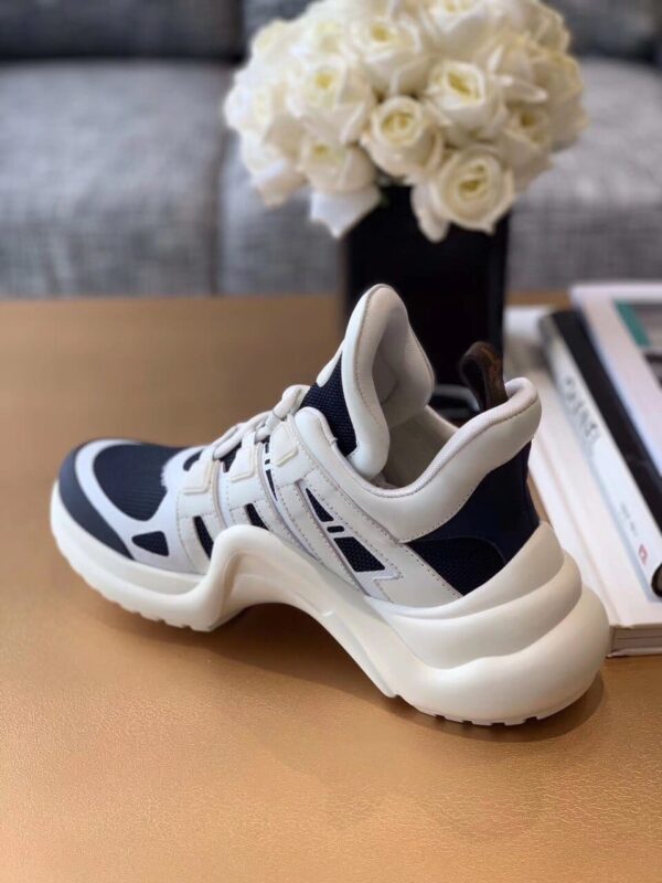 Louis Vuitton LV Archlight Sneaker Mix Of Materials Navy Blue For Women LV