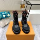 Louis Vuitton LV Beaubourg Ankle Boot Black For Women LV 1A94N6