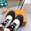 Louis Vuitton LV Beaubourg Ankle Boot White For Women LV