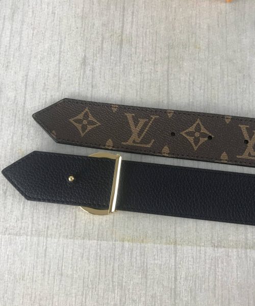 1:1 Replica Louis Vuitton LV Circle Reversible Belt Monogram Canvas, LV Women Belt M0564U