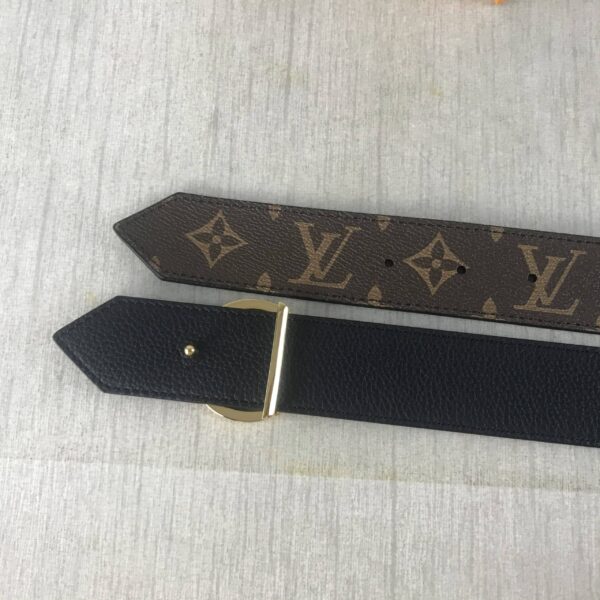 1:1 Replica Louis Vuitton LV Circle Reversible Belt Monogram Canvas, LV Women Belt M0564U