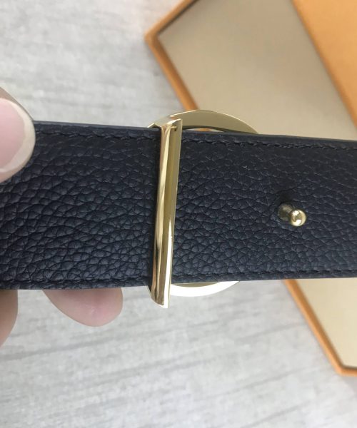 1:1 Replica Louis Vuitton LV Circle Reversible Belt Monogram Canvas, LV Women Belt M0564U