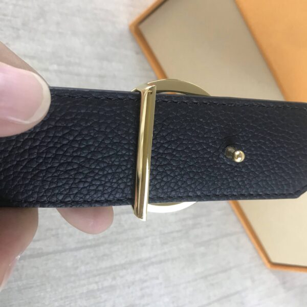1:1 Replica Louis Vuitton LV Circle Reversible Belt Monogram Canvas, LV Women Belt M0564U