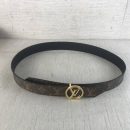 1:1 Replica Louis Vuitton LV Circle Reversible Belt Monogram Canvas, LV Women Belt M0564U
