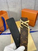 1:1 Replica Louis Vuitton LV Diamond Reversible Belt Monogram Canvas, LV Women Belt