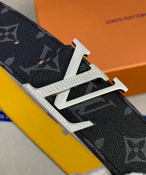 1:1 Replica Louis Vuitton LV Diamond Reversible Belt Monogram Eclipse, LV Women Belt