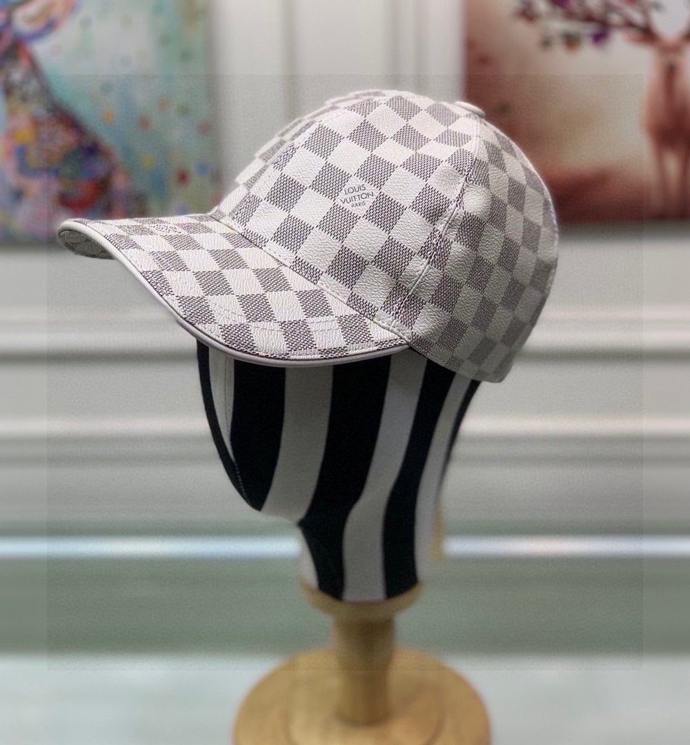 Louis Vuitton LV Get Ready Cap Damier White LV Cap