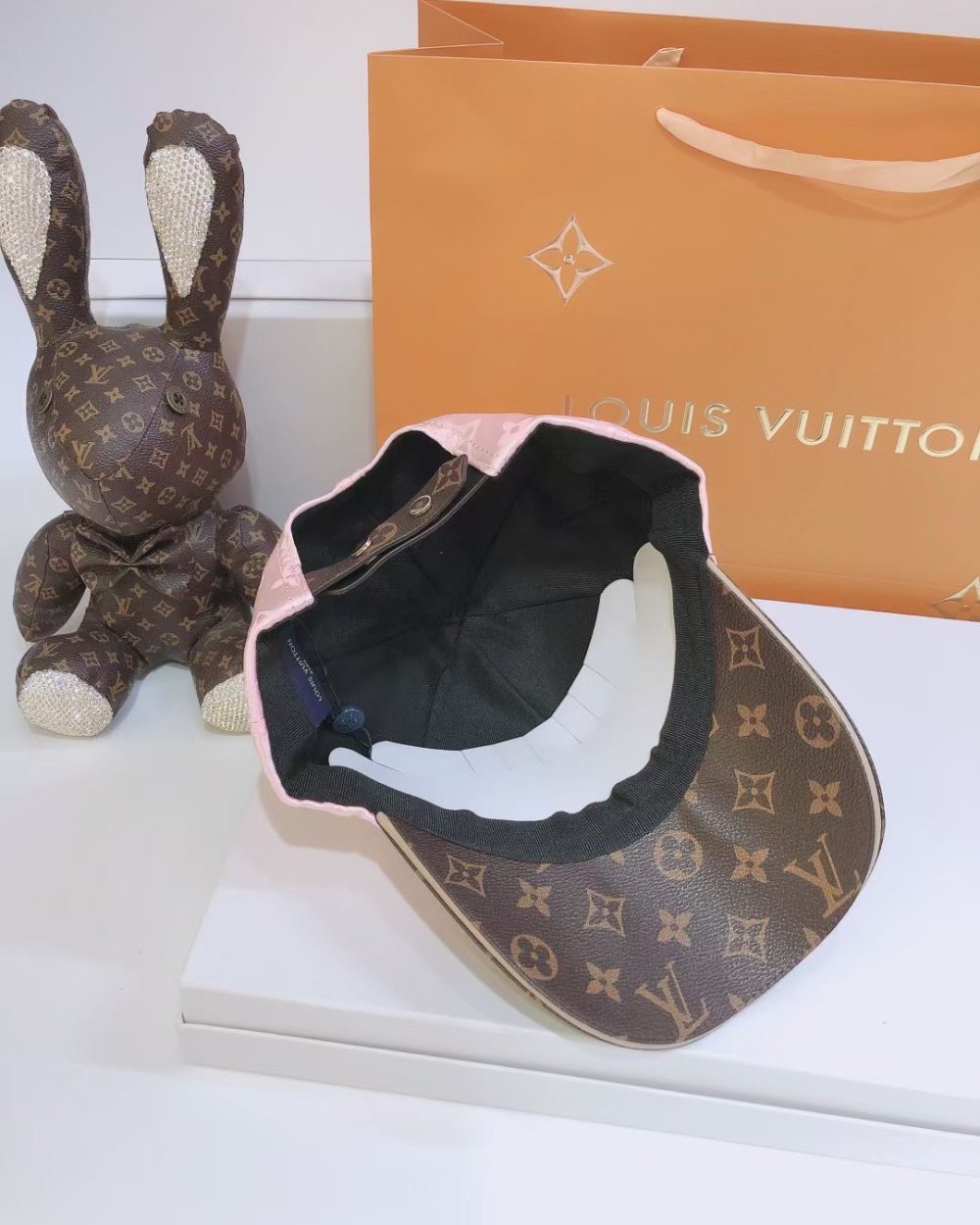 Louis Vuitton LV Get Ready Cap Monogram Pink LV Cap M00422