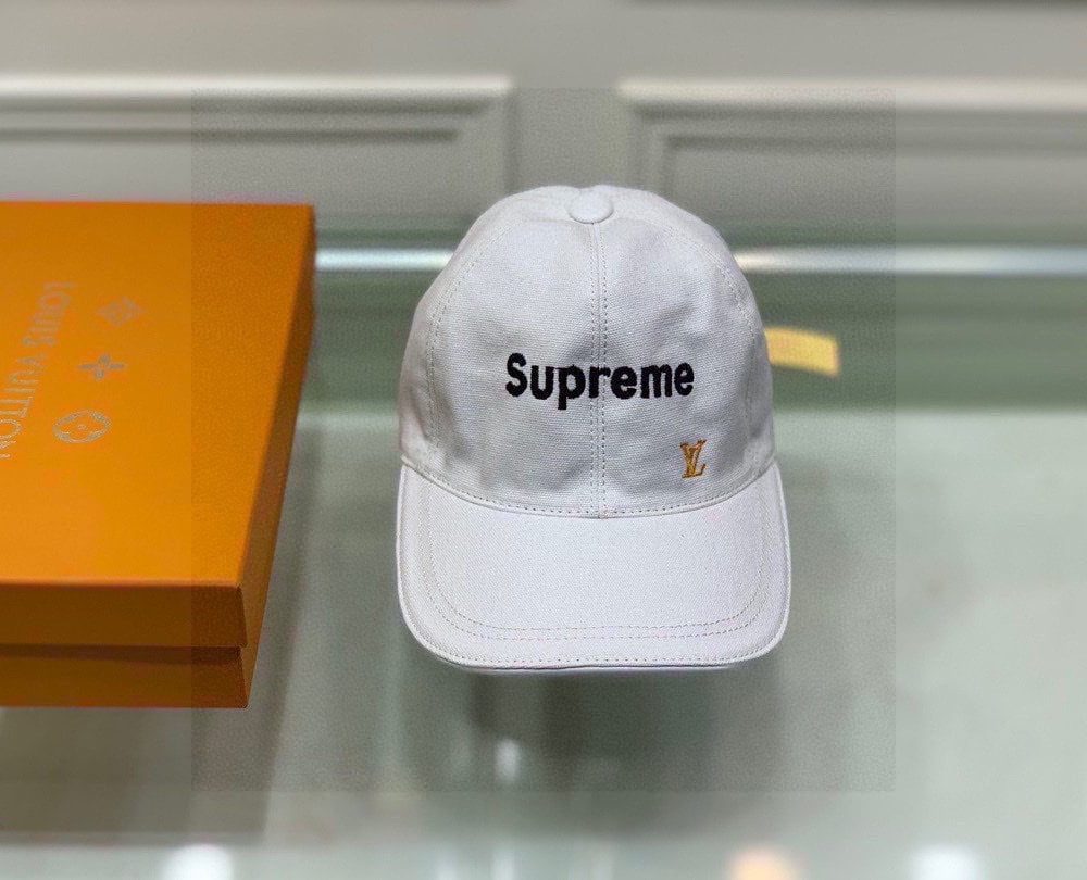 Louis Vuitton LV Get Ready Cap Supreme White LV Cap