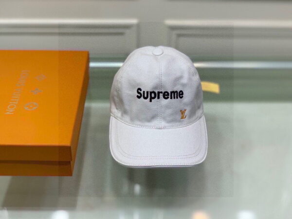 Louis Vuitton LV Get Ready Cap Supreme White LV Cap