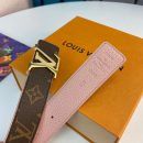 1:1 Replica Louis Vuitton LV Iconic Reversible Belt Monogram Canvas, LV Women Belt M0557V