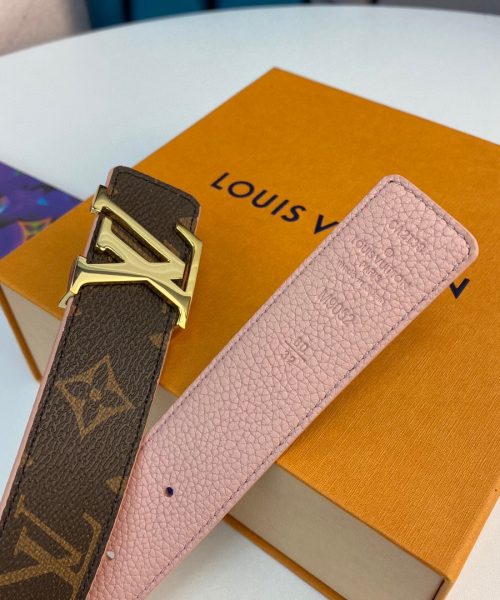 1:1 Replica Louis Vuitton LV Iconic Reversible Belt Monogram Canvas, LV Women Belt M0557V