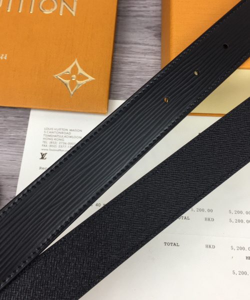 1:1 Replica Louis Vuitton LV Initiales Reversible Belt Epi, LV Women Belt