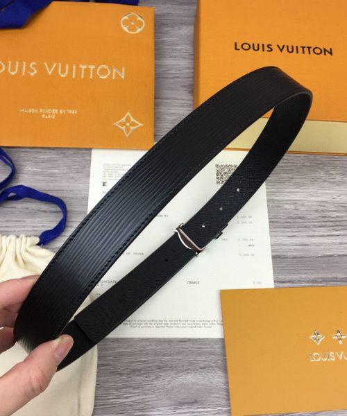 1:1 Replica Louis Vuitton LV Initiales Reversible Belt Epi, LV Women Belt M0324S