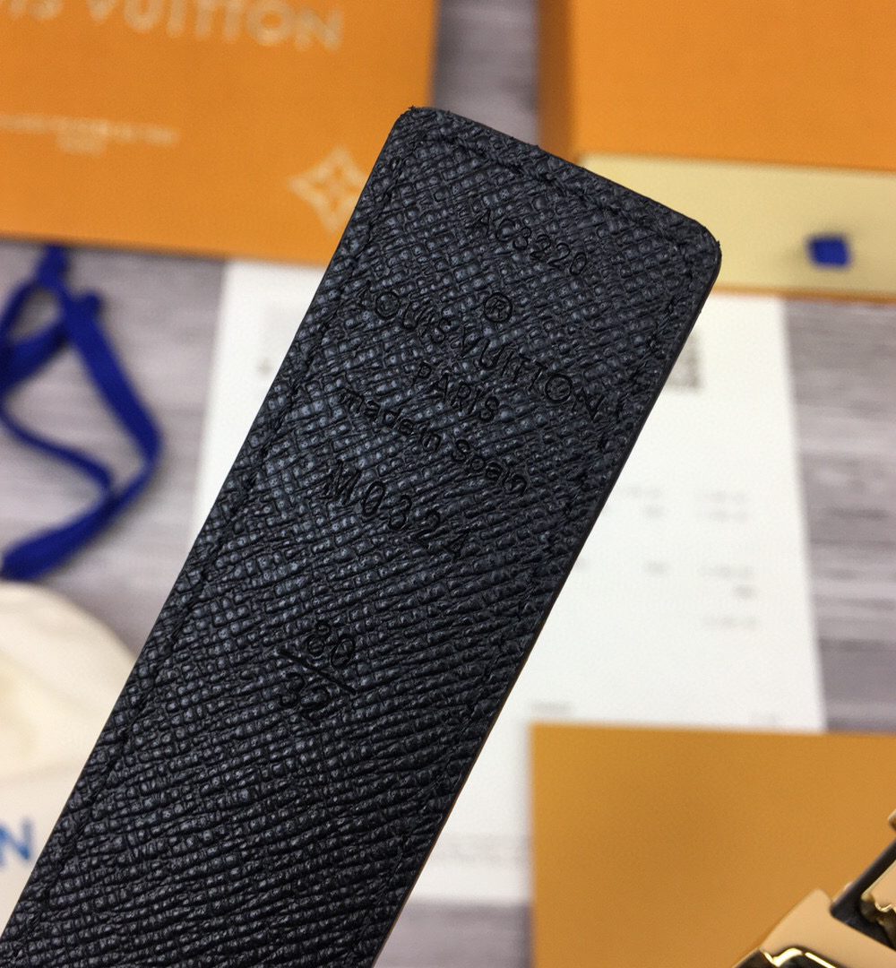 1:1 Replica Louis Vuitton LV Initiales Reversible Belt Epi, LV Women Belt