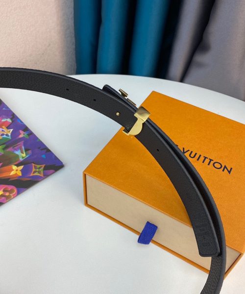 1:1 Replica Louis Vuitton LV Initiales Reversible Belt Monogram Canvas, LV Women Belt