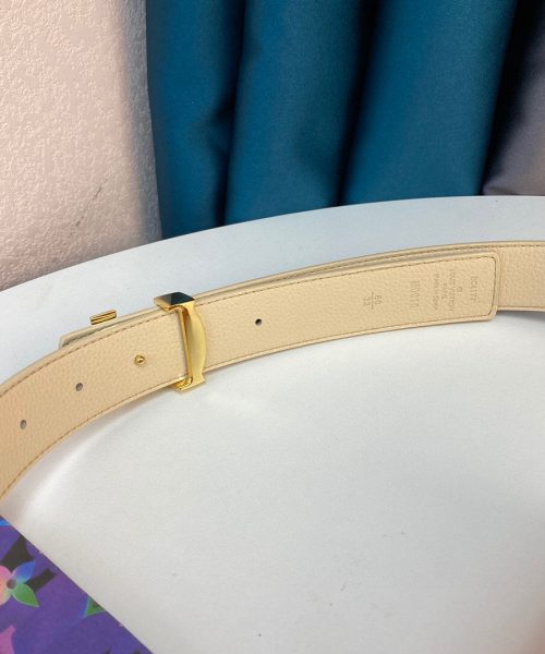 1:1 Replica Louis Vuitton LV Initiales Reversible Belt Monogram Canvas, LV Women Belt