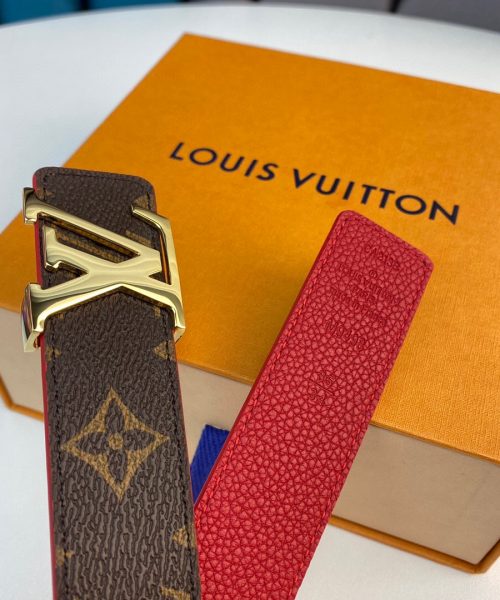 1:1 Replica Louis Vuitton LV Initiales Reversible Belt Monogram Canvas, Woment Belt M0322T