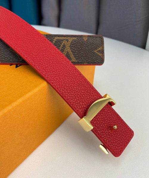 1:1 Replica Louis Vuitton LV Initiales Reversible Belt Monogram Canvas, Woment Belt M0322T