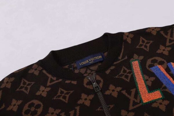Louis Vuitton LV-NBA Graphic Blouson Jacket Brown For Men