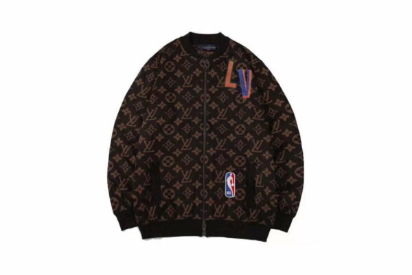 Louis Vuitton LV-NBA Graphic Blouson Jacket Brown For Men