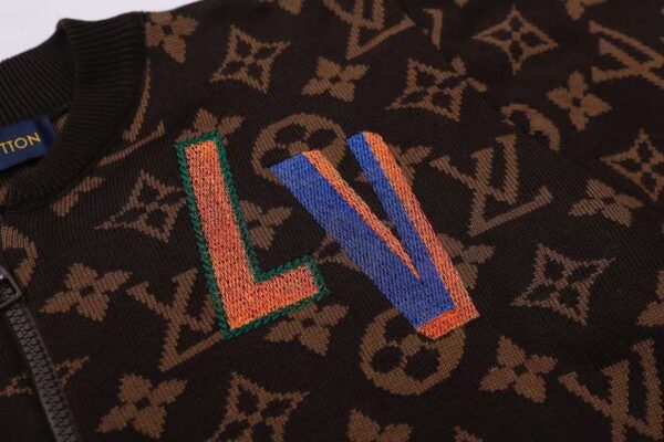 Louis Vuitton LV-NBA Graphic Blouson Jacket Brown For Men