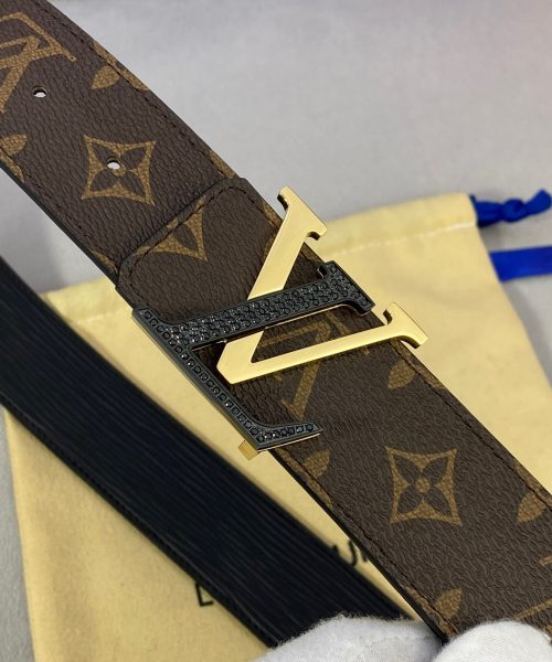 1:1 Replica Louis Vuitton LV Reversible Belt Monogram Canvas, LV Women Belt