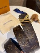 1:1 Replica Louis Vuitton LV Shake Reversible Belt Monogram Canvas Brown, LV Women Belt