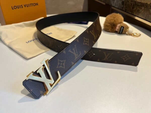 1:1 Replica Louis Vuitton LV Shake Reversible Belt Monogram Canvas Brown, LV Women Belt