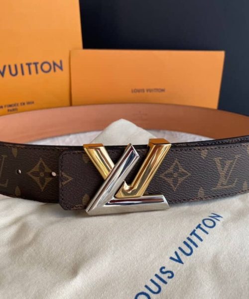 1:1 Replica Louis Vuitton LV Twist Monogram Canvas, LV Women Belt