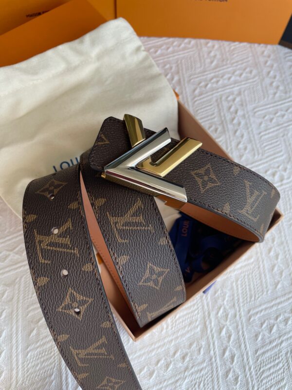 1:1 Replica Louis Vuitton LV Twist Monogram Canvas, LV Women Belt