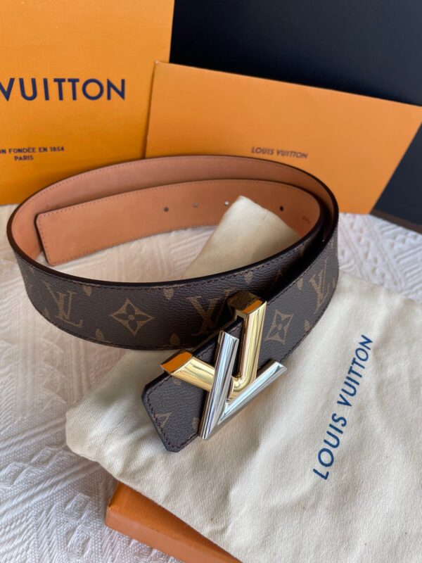1:1 Replica Louis Vuitton LV Twist Monogram Canvas, LV Women Belt