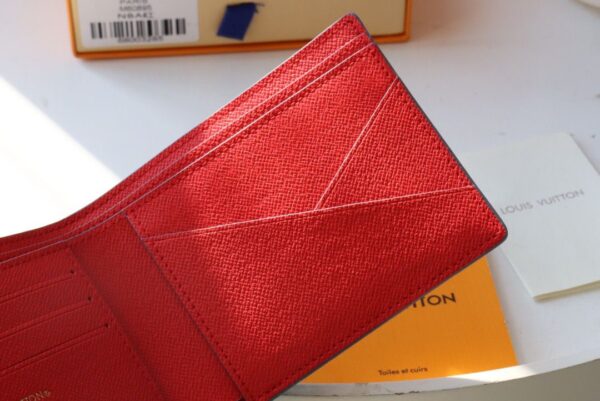 Louis Vuitton LV x NBA Multiple Wallet Monogram Canvas For Men, Men's Wallet 4.5in/11.5cm LV M80105