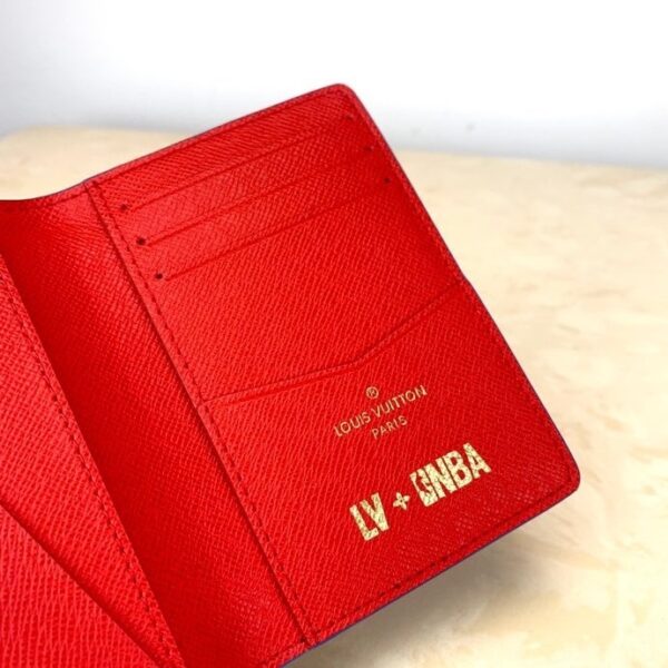 Louis Vuitton LV x NBA Pocket Organizer Monogram Canvas For Men, Men's Wallet 4.3in/11cm LV M80104