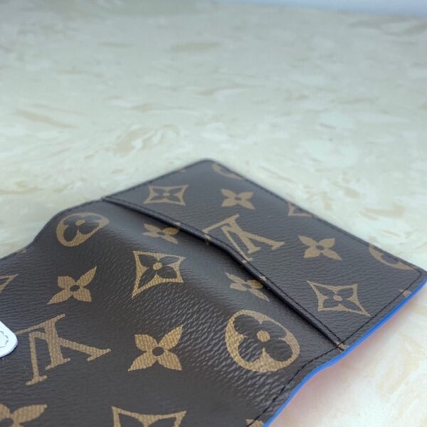 Louis Vuitton LV x NBA Pocket Organizer Monogram Canvas For Men, Men's Wallet 4.3in/11cm LV M80104