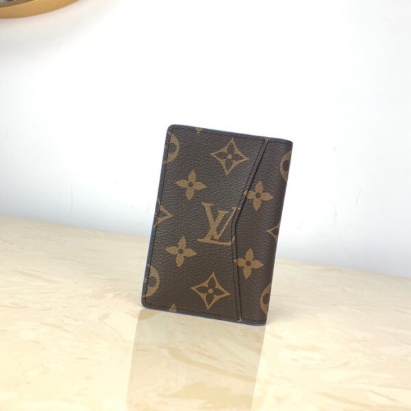 Louis Vuitton LV x NBA Pocket Organizer Monogram Canvas For Men, Men's Wallet 4.3in/11cm LV M80104
