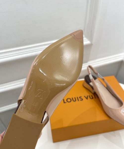 Louis Vuitton Magnetic Slingback Pump Nude For Women LV