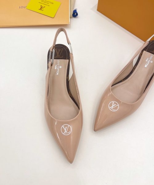 Louis Vuitton Magnetic Slingback Pump Nude For Women LV