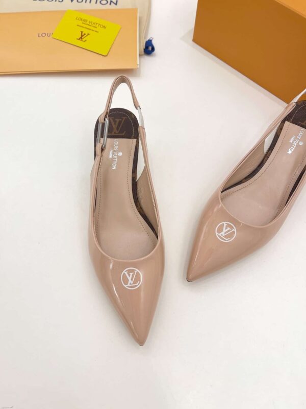 Louis Vuitton Magnetic Slingback Pump Nude For Women LV