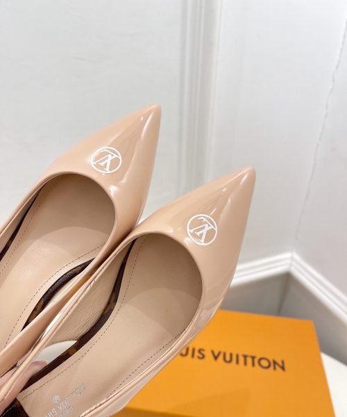 Louis Vuitton Magnetic Slingback Pump Nude For Women LV