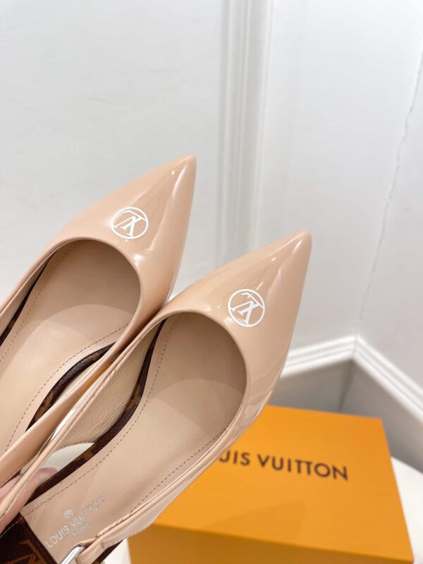Louis Vuitton Magnetic Slingback Pump Nude For Women LV