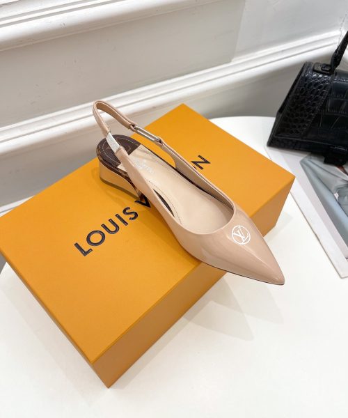 Louis Vuitton Magnetic Slingback Pump Nude For Women LV