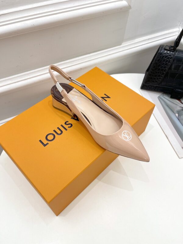 Louis Vuitton Magnetic Slingback Pump Nude For Women LV