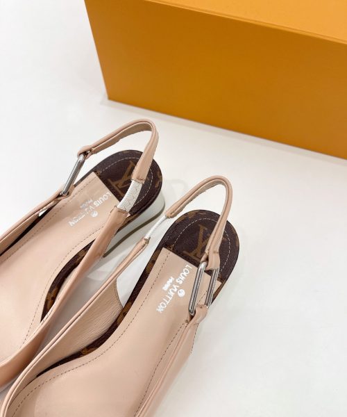 Louis Vuitton Magnetic Slingback Pump Nude For Women LV